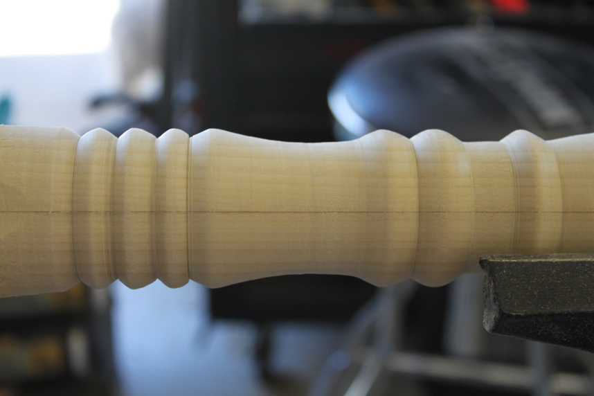 Practice on the lathe